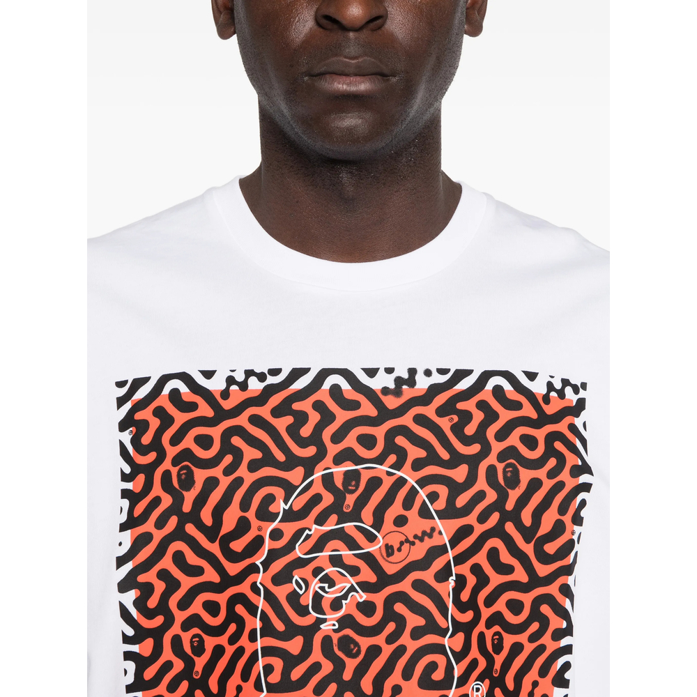 Graphic-Print Drawstring T-Shirt