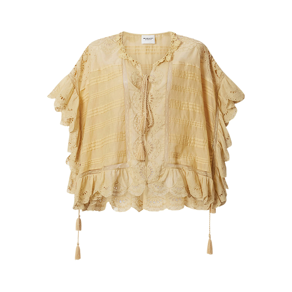 Marant Étoile Payton Ruffled Top
