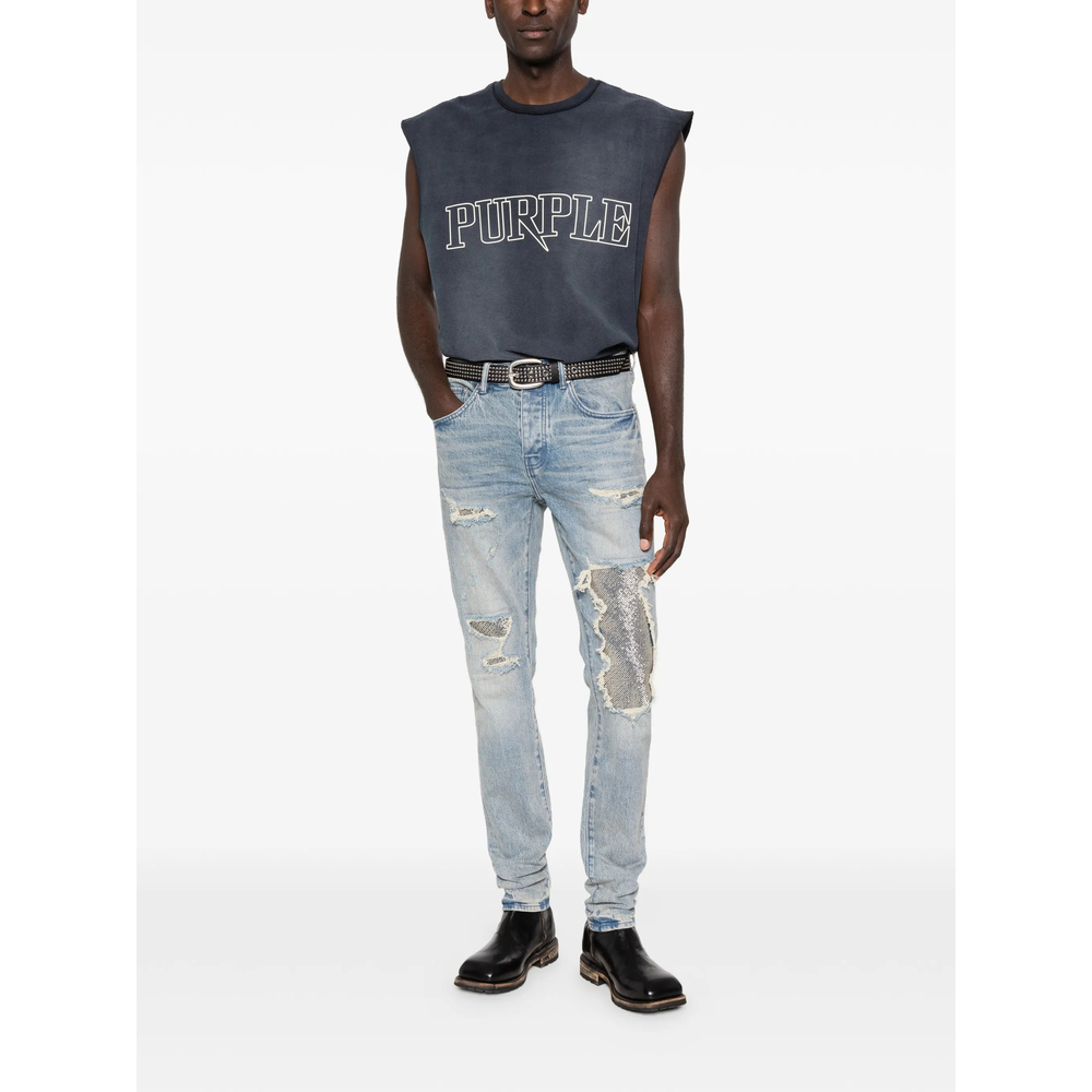 P001 Beaded Repair Pants