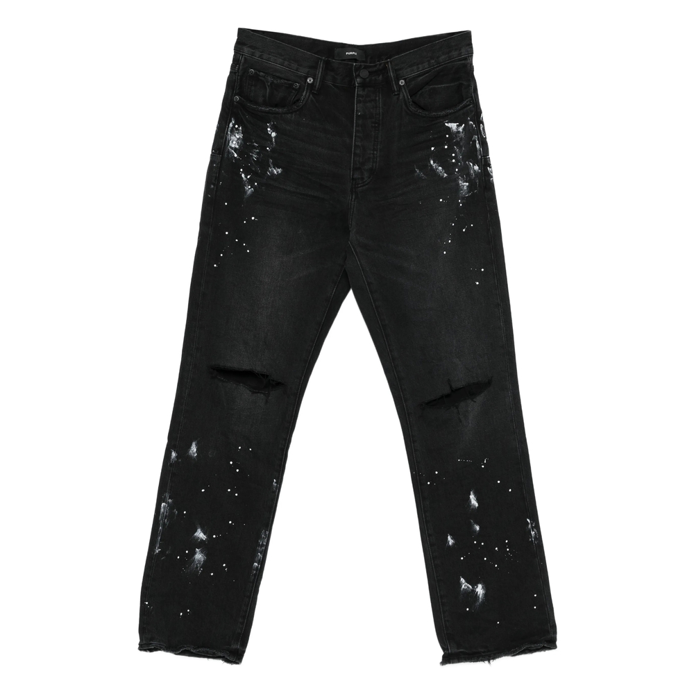 Ripped Paint Jeans