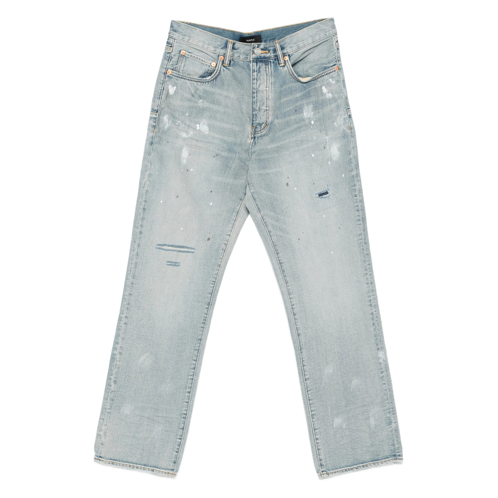 Painted Distressed Jeans