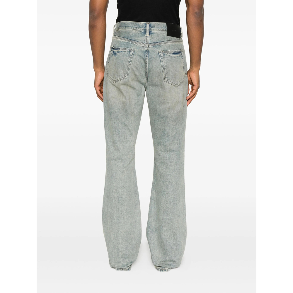 P026 Ripped Bootcut Denim
