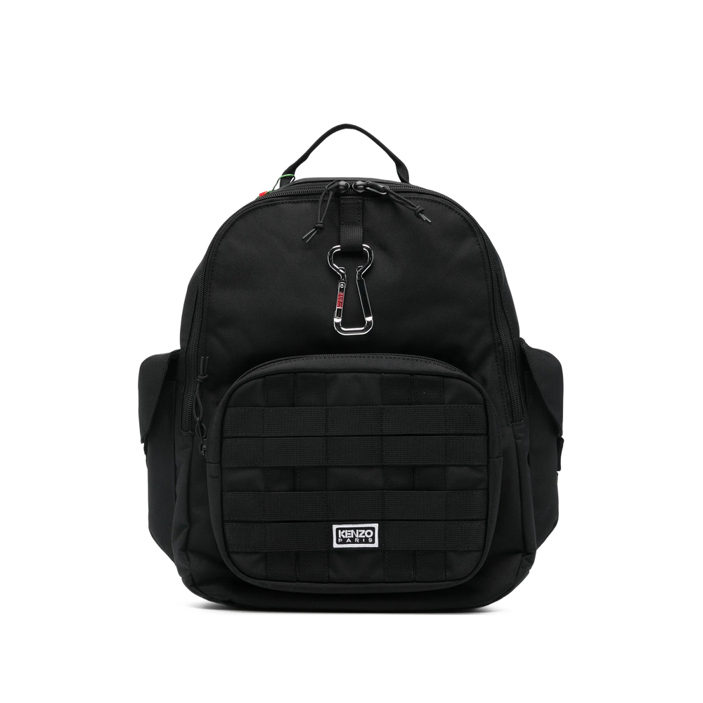 Kenzo Logo-embroidered Backpack