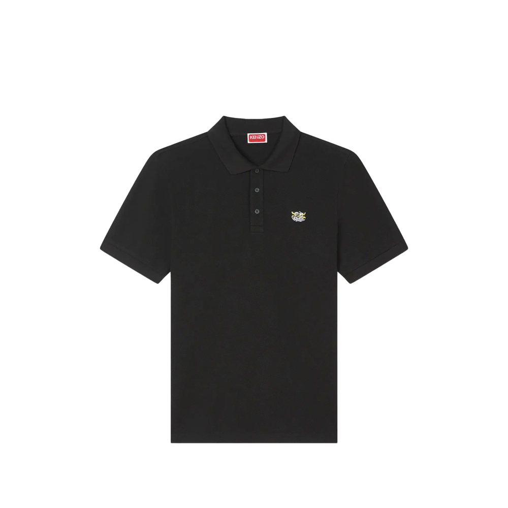 Kenzo Logo-appliqué Cotton Polo Shirt