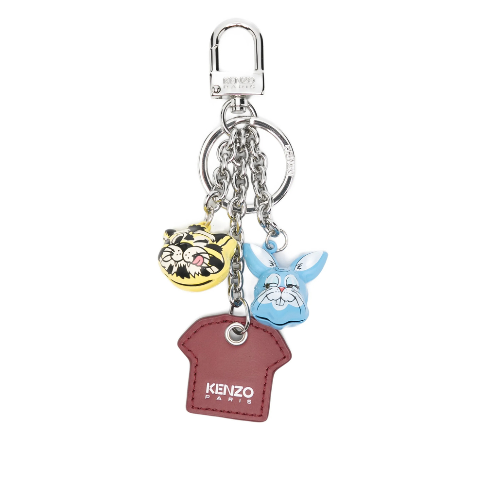 Kenzo Tiger Rabbit Charm Keyring