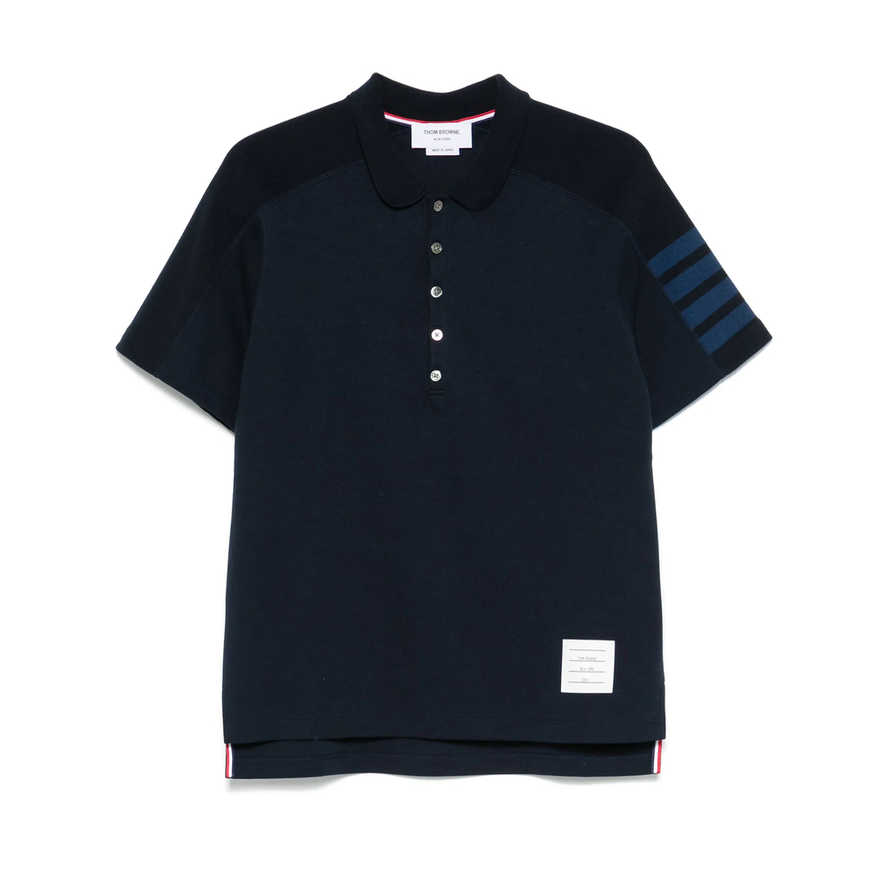 Thom Browne 4-Bar Stripe Cotton Polo Shirt　Thom Browne 4BAR ストライプ コットン ポロシャツ Thom