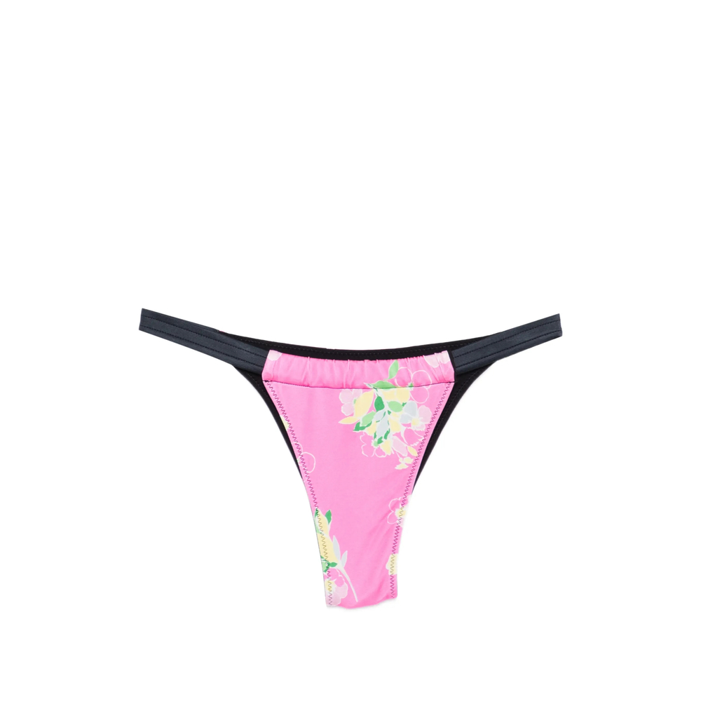 Frankies Bikinis Amore Floral-print Bikini Bottom