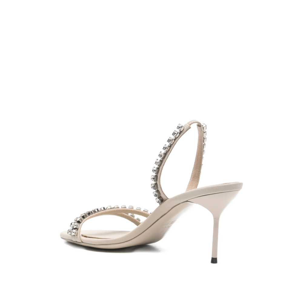 Lidia Crystal-Embellished Stiletto Sandals