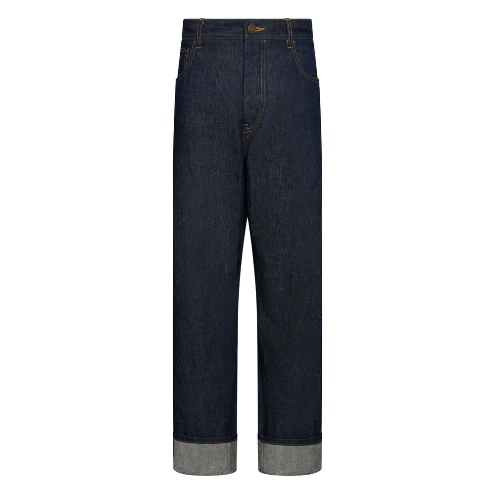 Thom Browne Selvedge-detail Five-pocket Trousers
