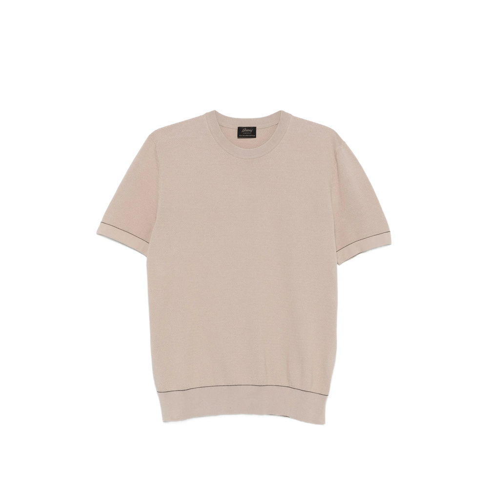 Brioni Contrast-trim T-shirt