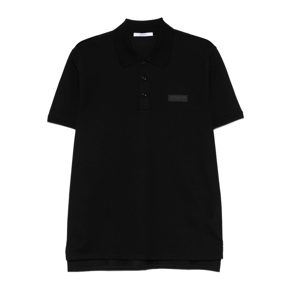 Givenchy Logo-patch Polo Shirt