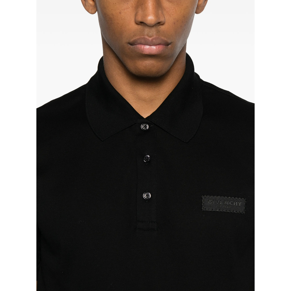 Polo In Cotton With Paris Gros Grain