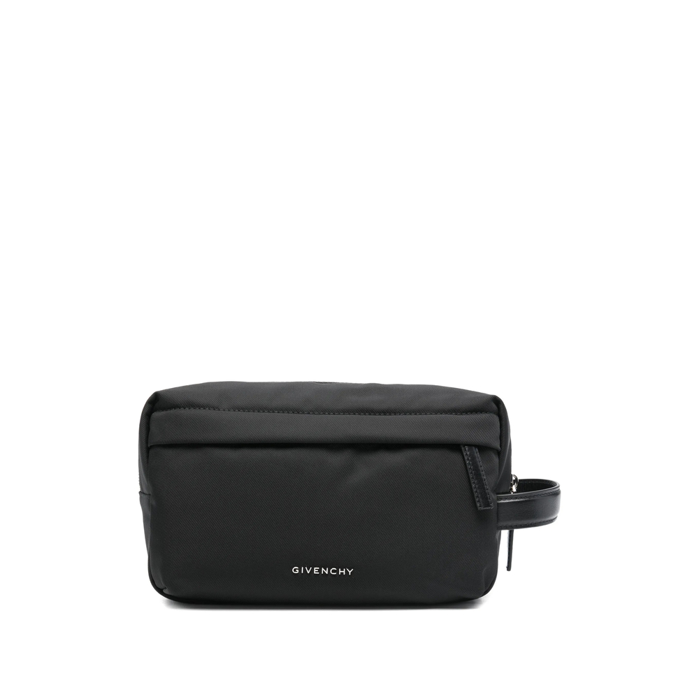 Givenchy Zip Essential Toilet Pouch In Black