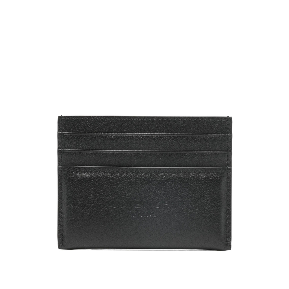Givenchy Logo Card Holder In Black