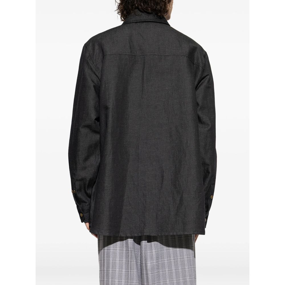 Buttoned Chest-Pockets Jacket