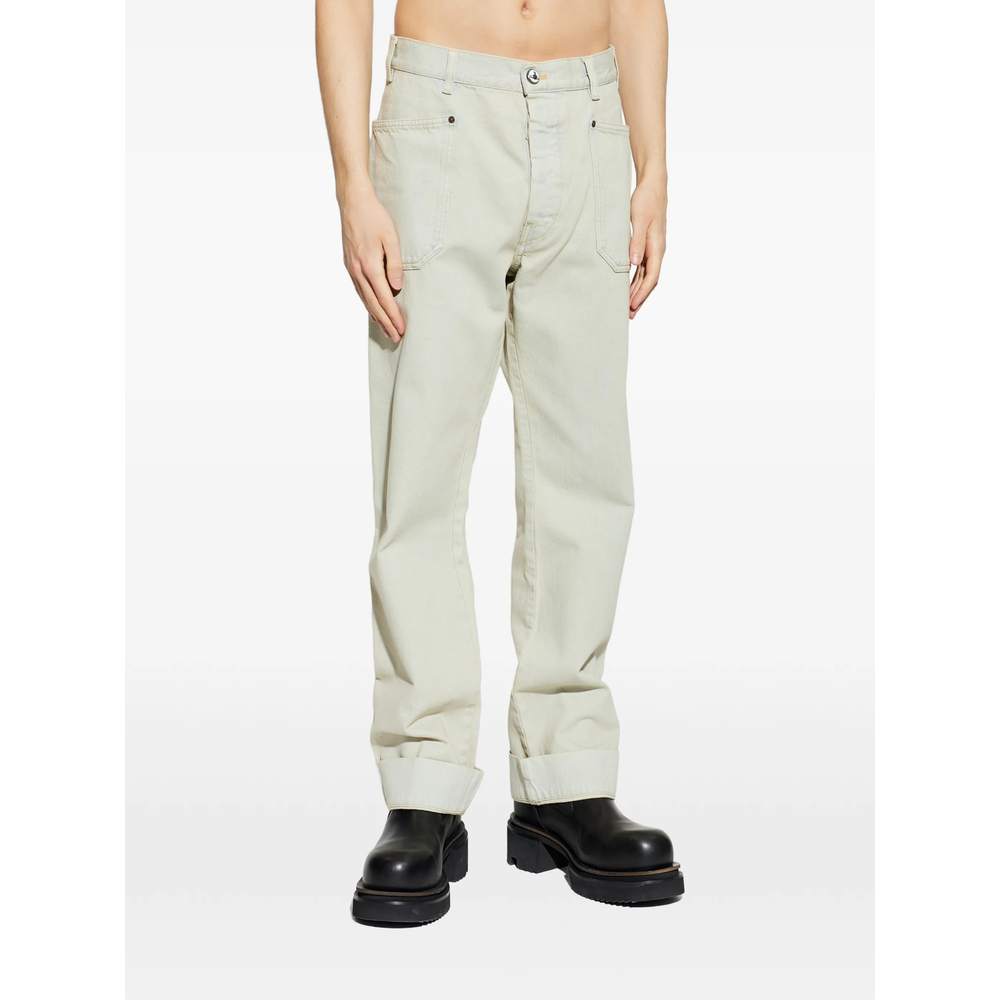 Patch-Pocket Jeans