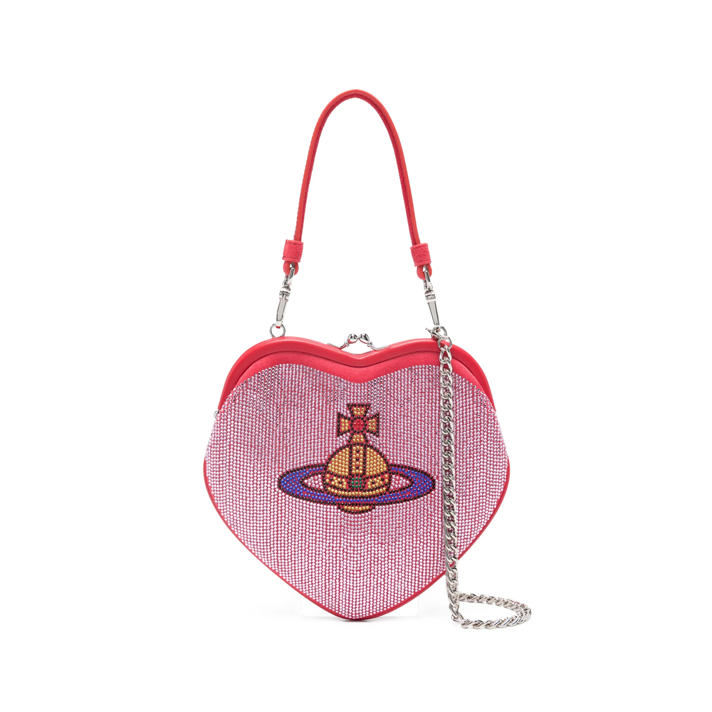 Vivienne Westwood Belle Heart-Frame Tote Bag