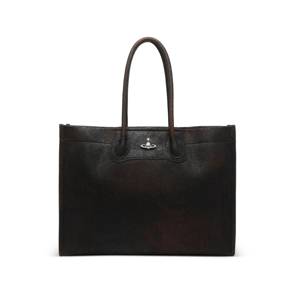 Vivienne Westwood Troy Logo-plaque Tote Bag