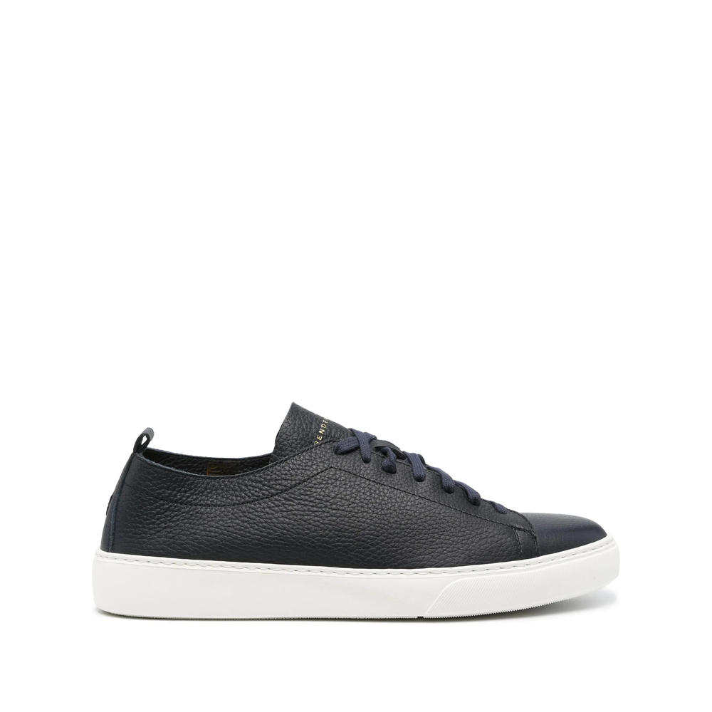 Henderson Baracco Grainy Leather Sneakers