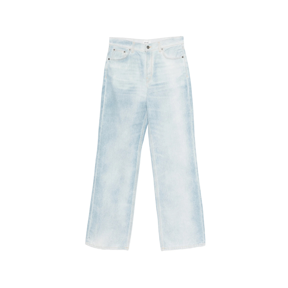 Haikure Five-pocket Belt-loop Jeans