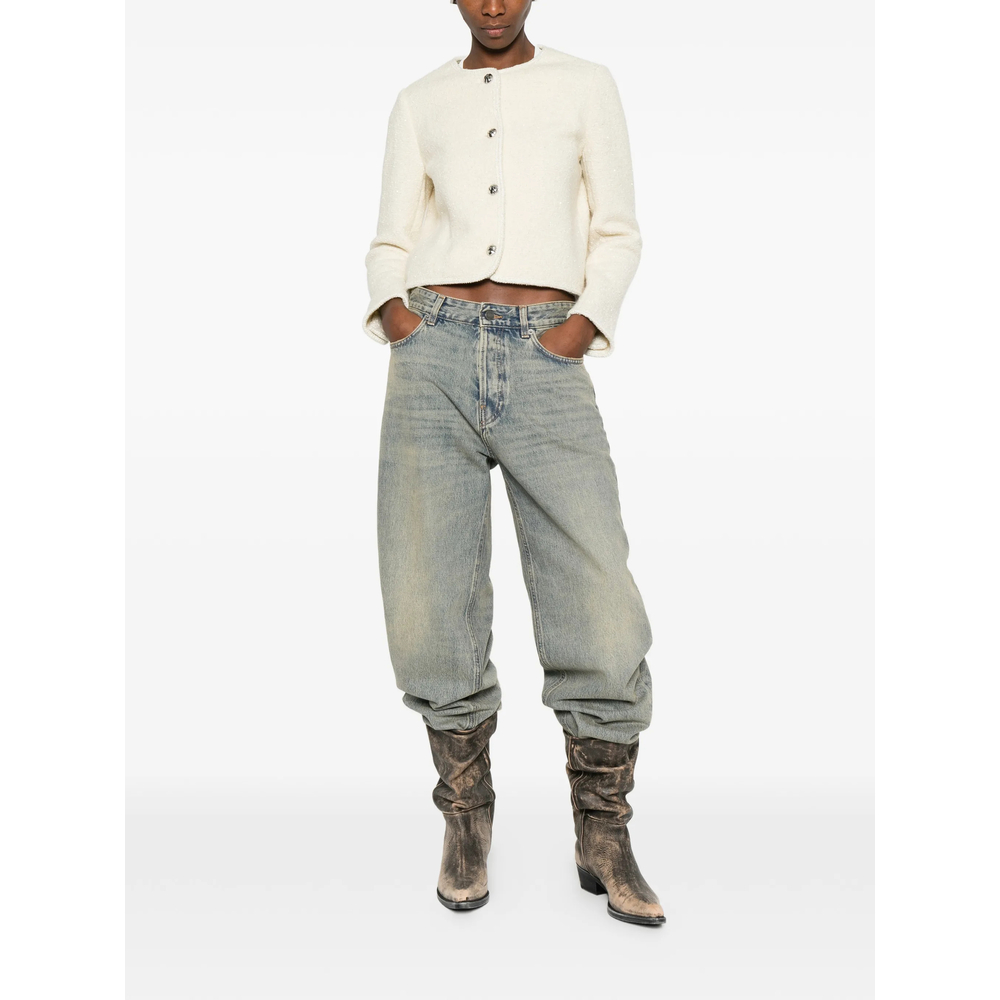 Buttoned Jeans