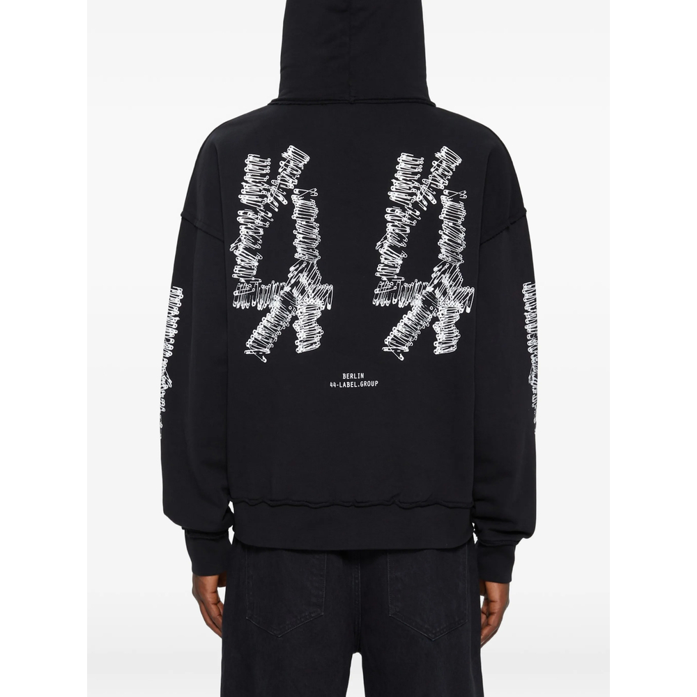 Rear-Print Hoodie