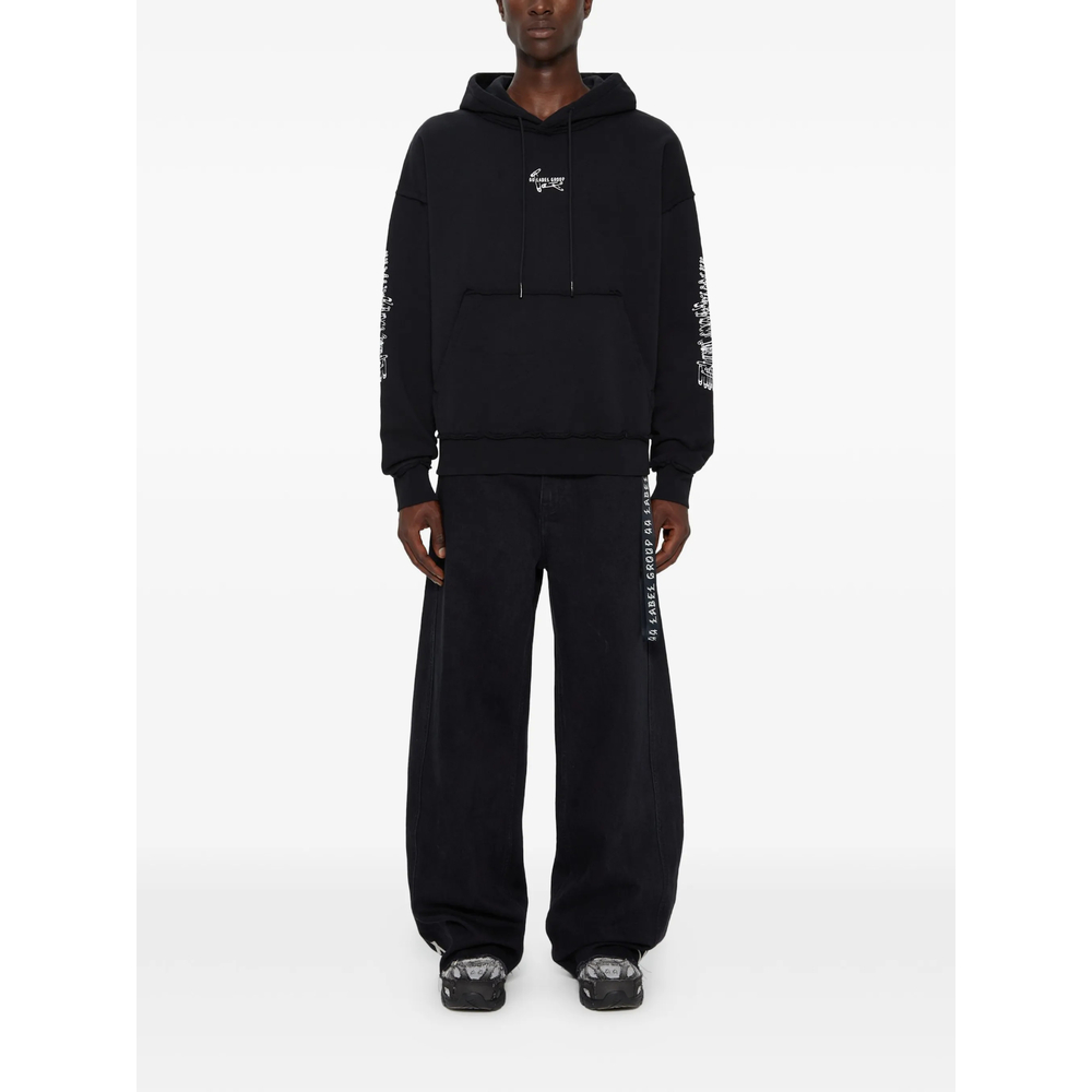 Rear-Print Hoodie