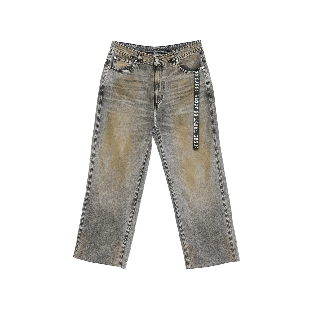 44 Label Group Strap-detail Jeans
