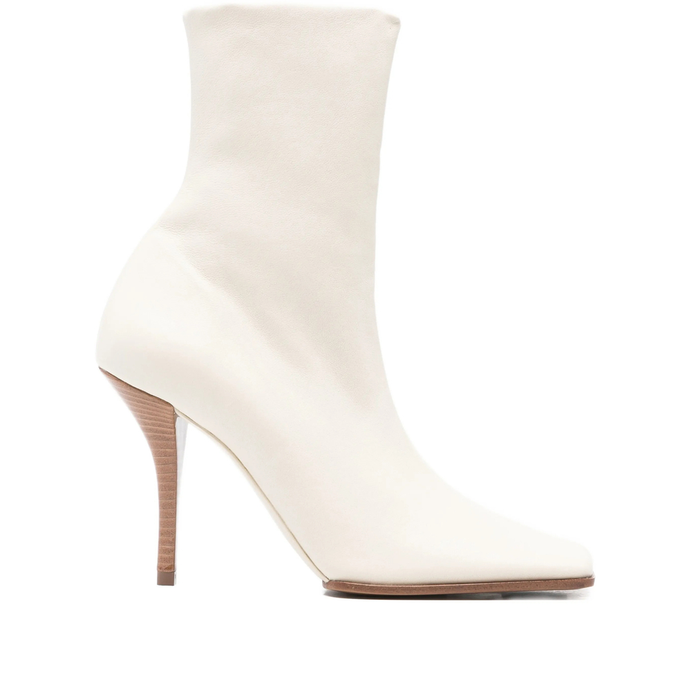 Alaïa Square-toe Heeled Boots