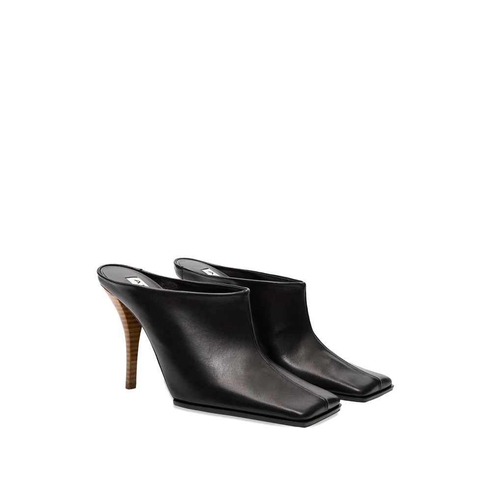 Alaïa Square-toe Mules