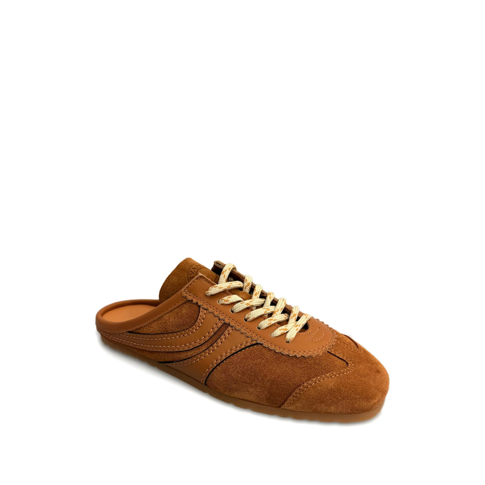 Dries Van Noten Suede Sneaker Mules