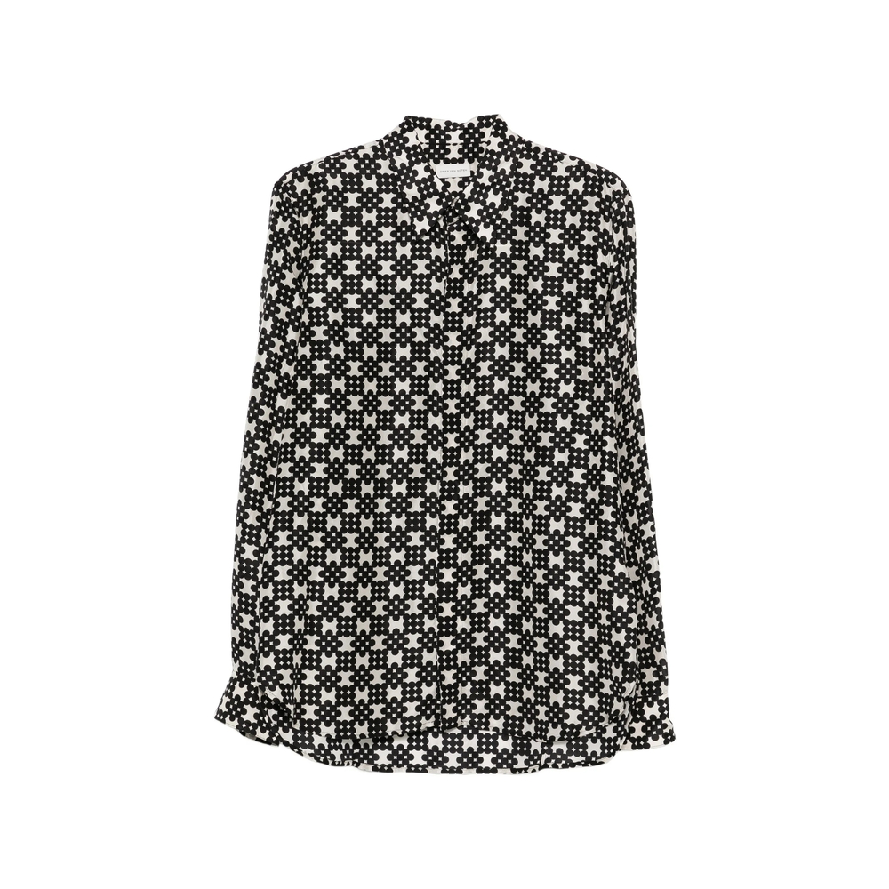 Dries Van Noten Patterned Long-sleeve Shirt