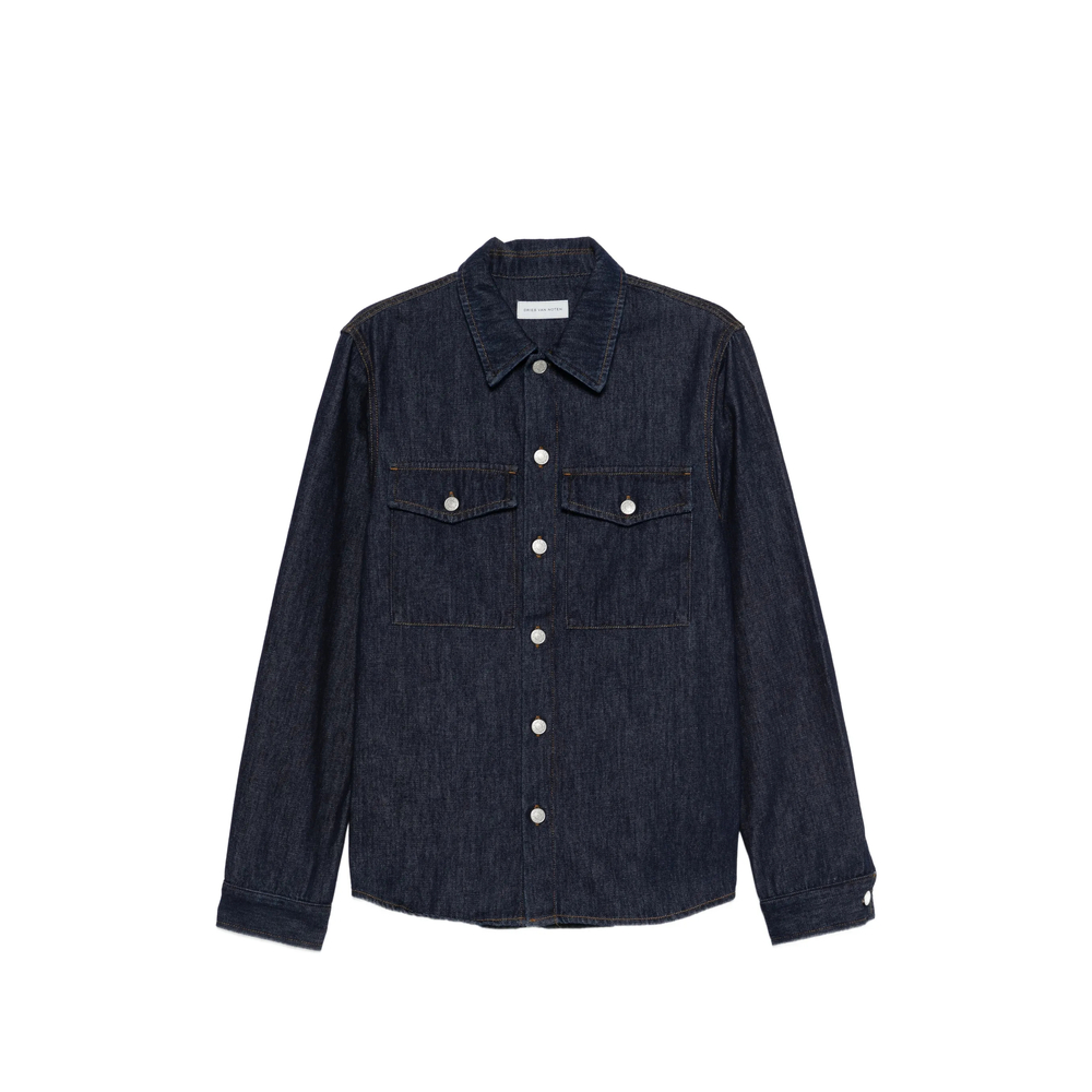 Dries Van Noten Buttoned Denim Shirt