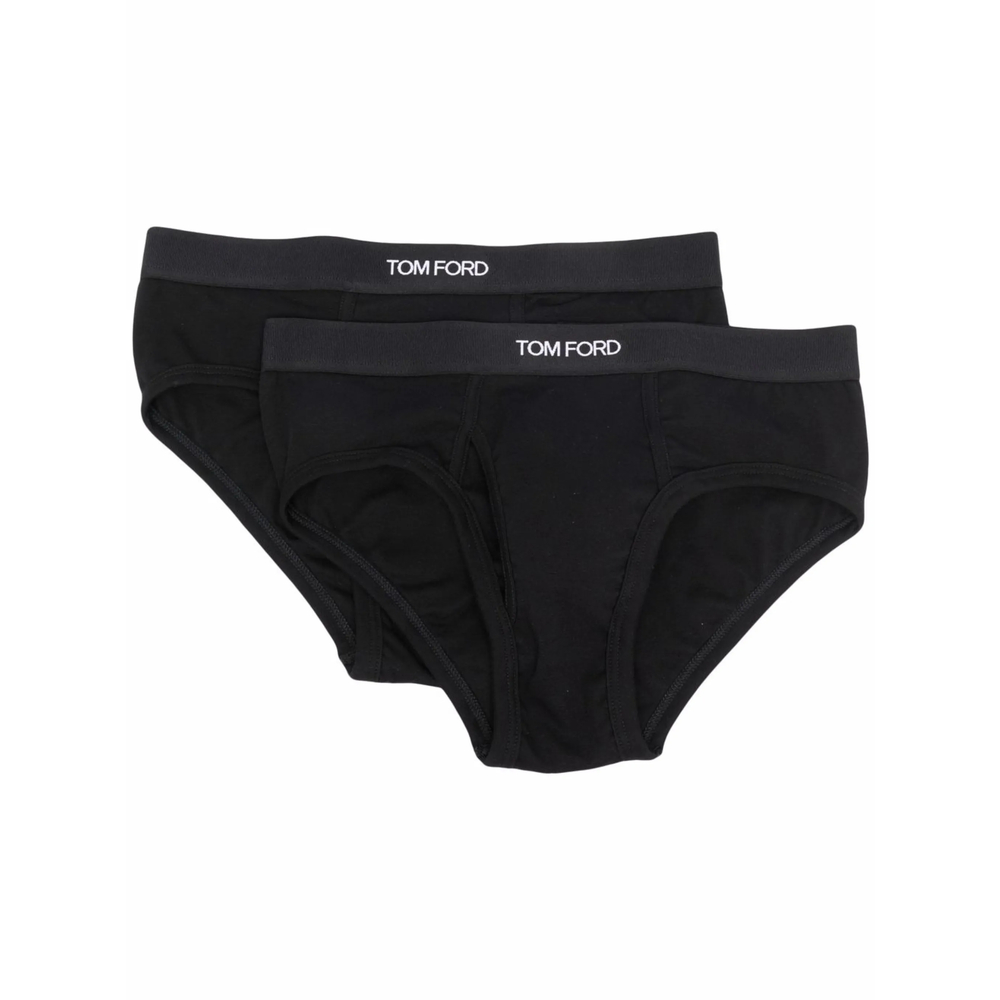 Tom Ford Underwear Two-pack Logo-waistband Briefs