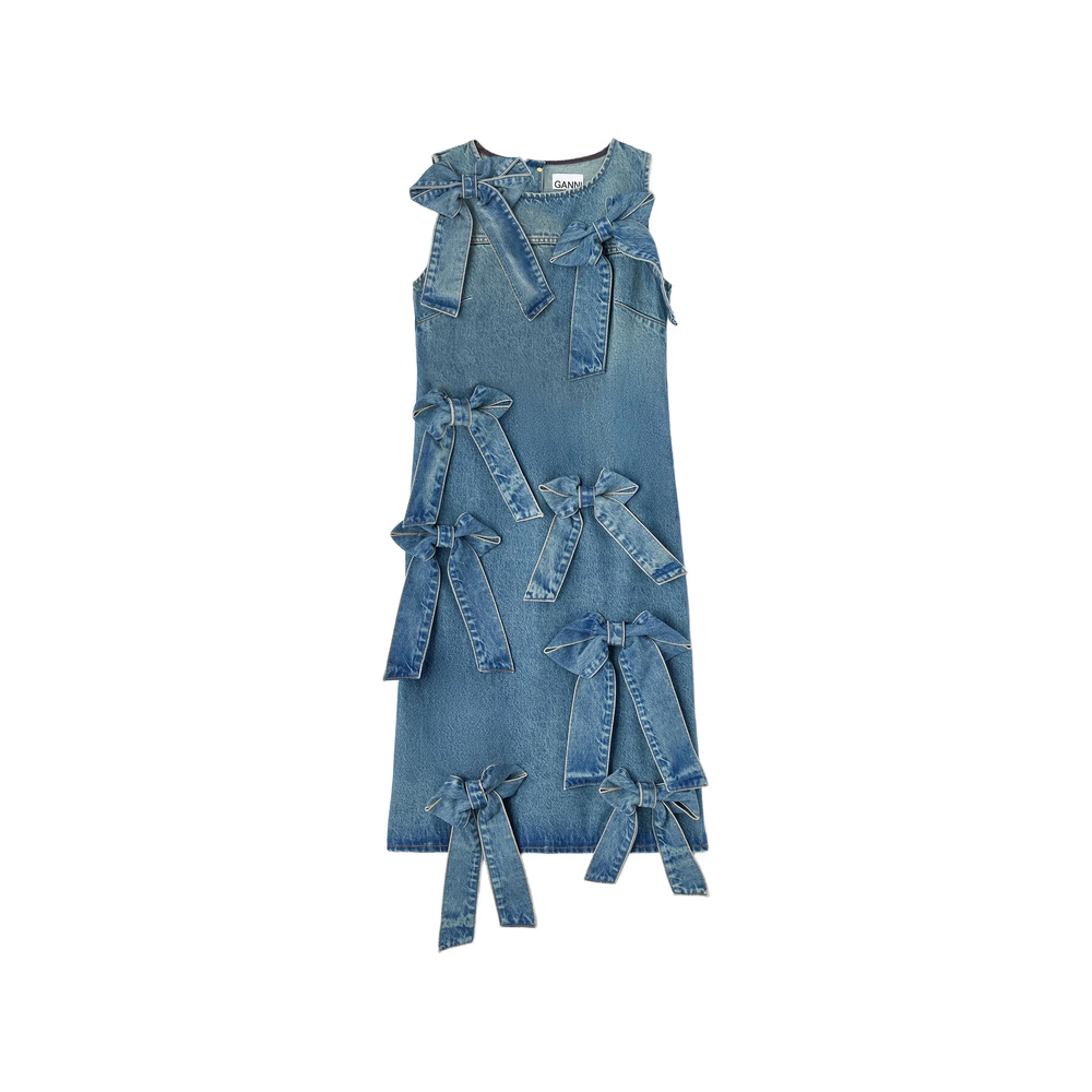Ganni Light Rigid Denim Dress