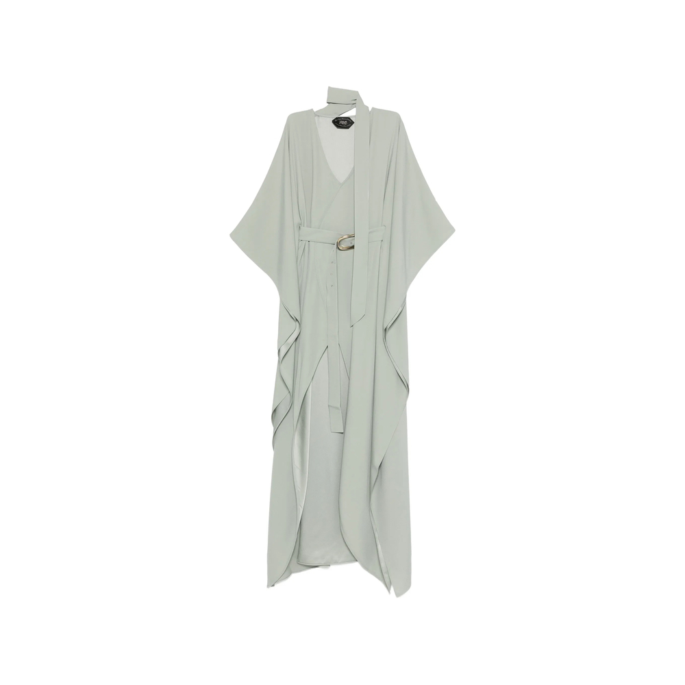 Taller Marmo Belted Tie-detail Maxi Dress