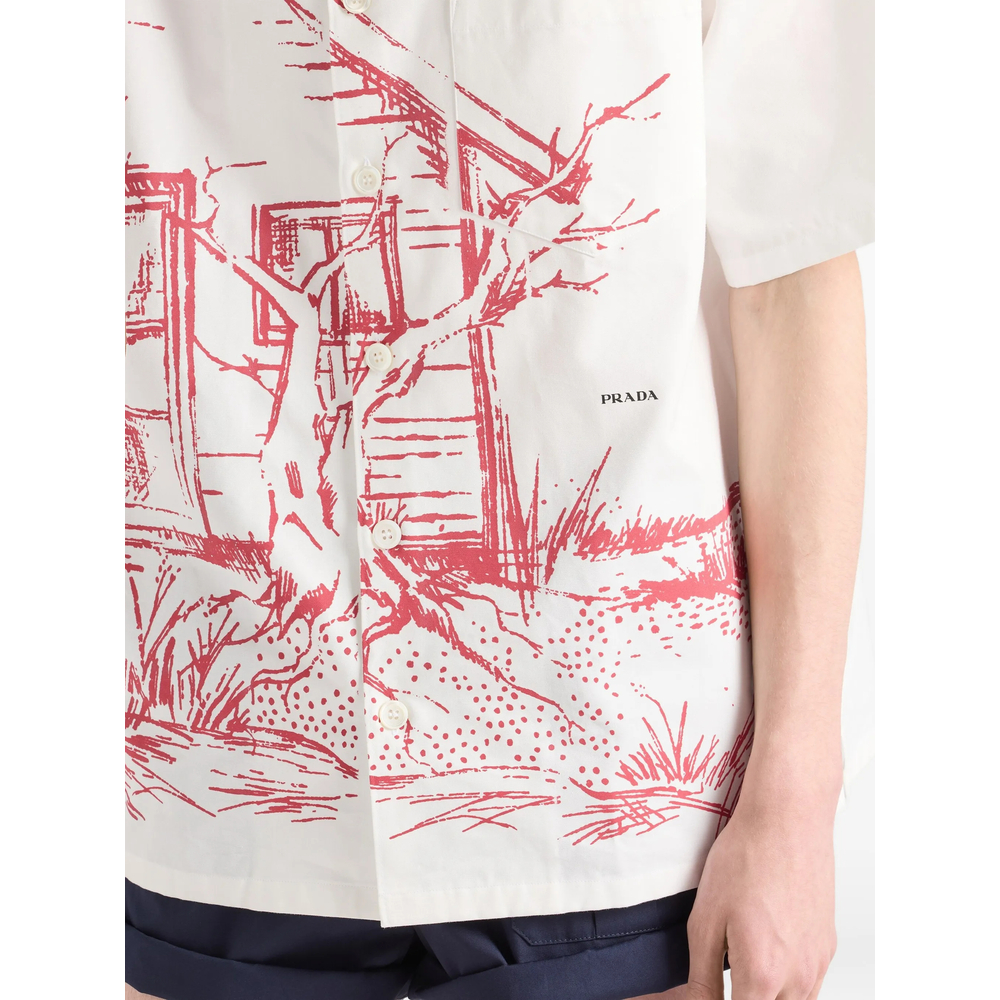 Cotton Bowling Shirt