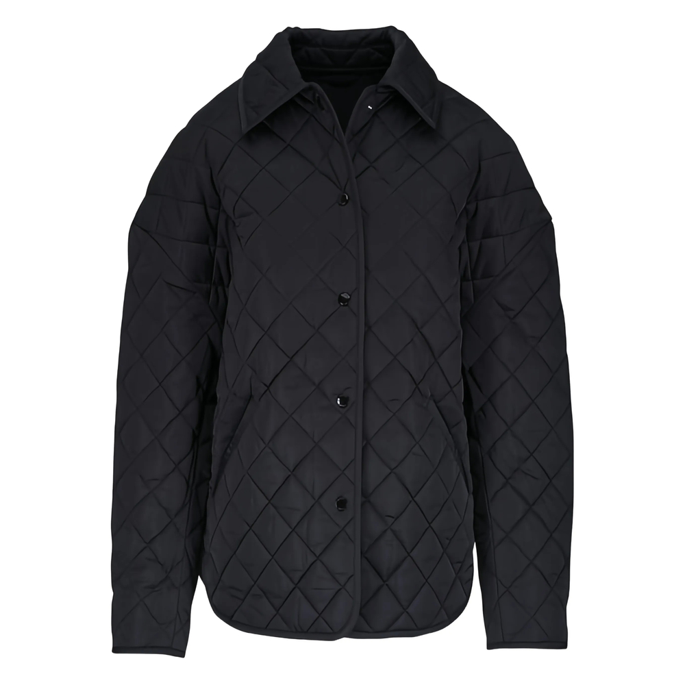 Totême Quilted-design Jacket In Black