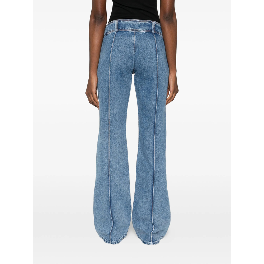 Snacks! The Pin Up Takeout Heel Seam-Detail Jeans