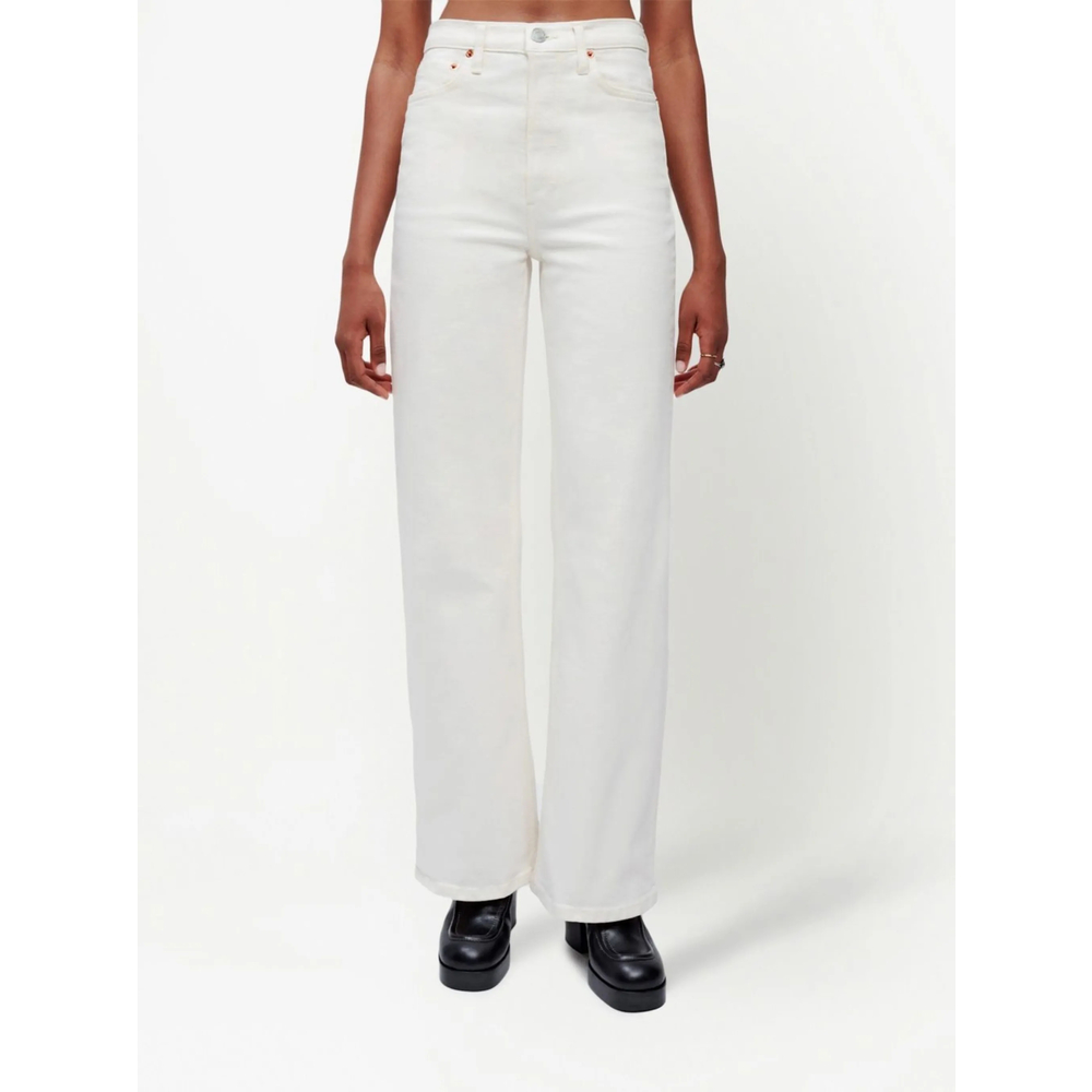 Re/Done High-Waist Wide- Leg