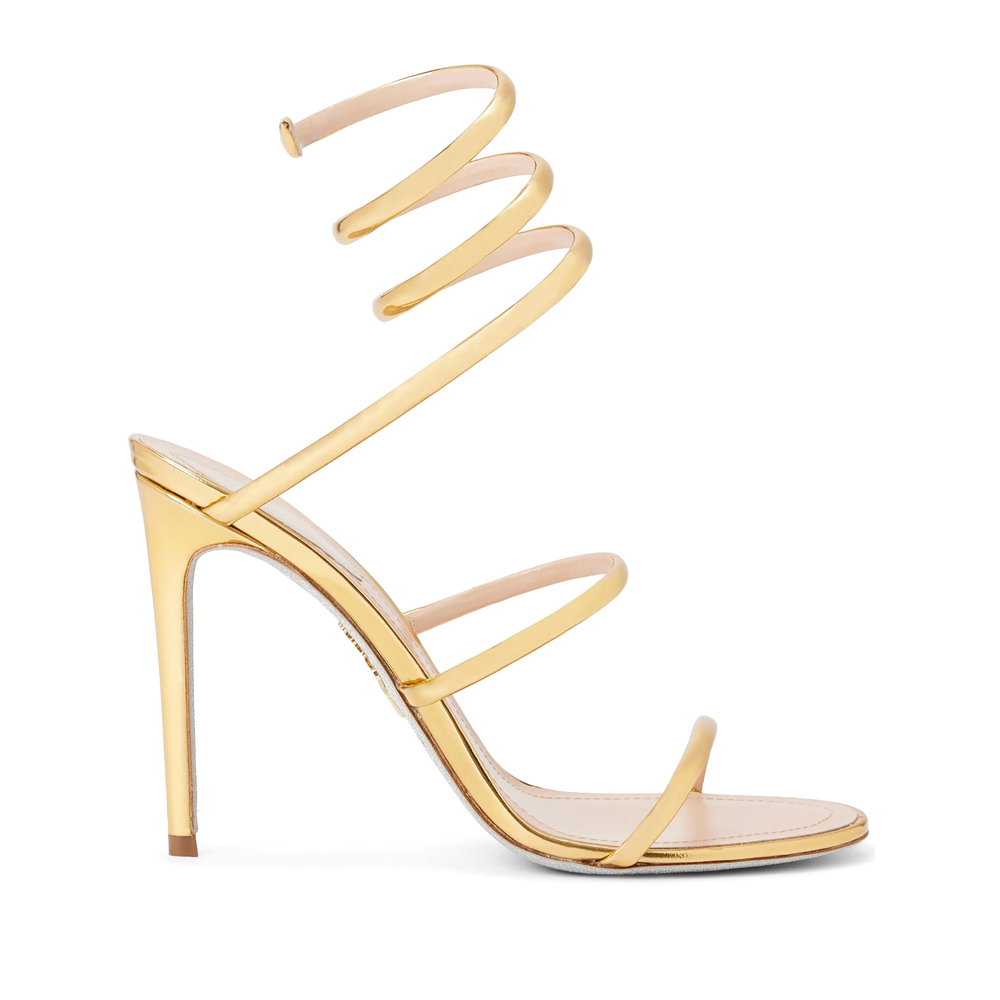 Caovilla Cleo Sandals In Gold