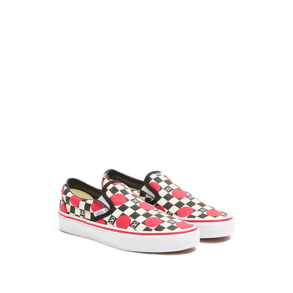 X Vans Checkerboard Slip-On Sneakers