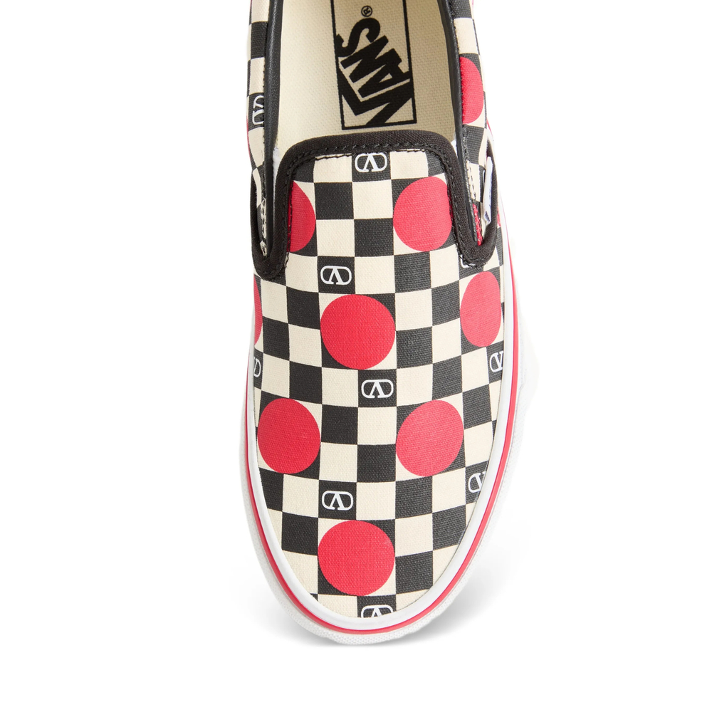 X Vans Checkerboard Slip-On Sneakers