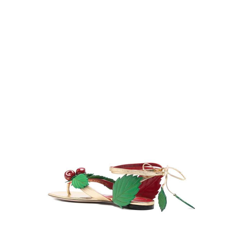 Garavani Cherryfic Thong Sandals