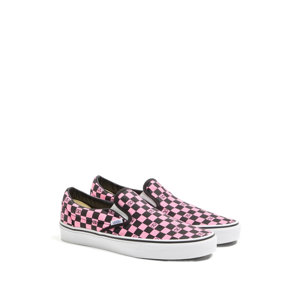 Vans X Valentino X Vans Authentic Checkerboard Sneakers