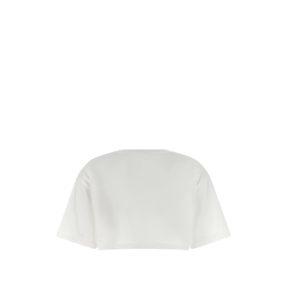 Cropped Print T-Shirt