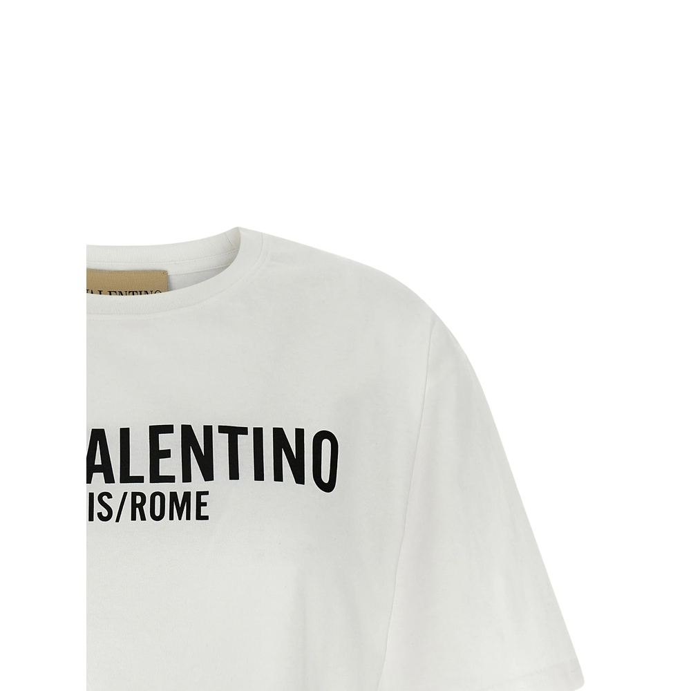 Cropped Print T-Shirt