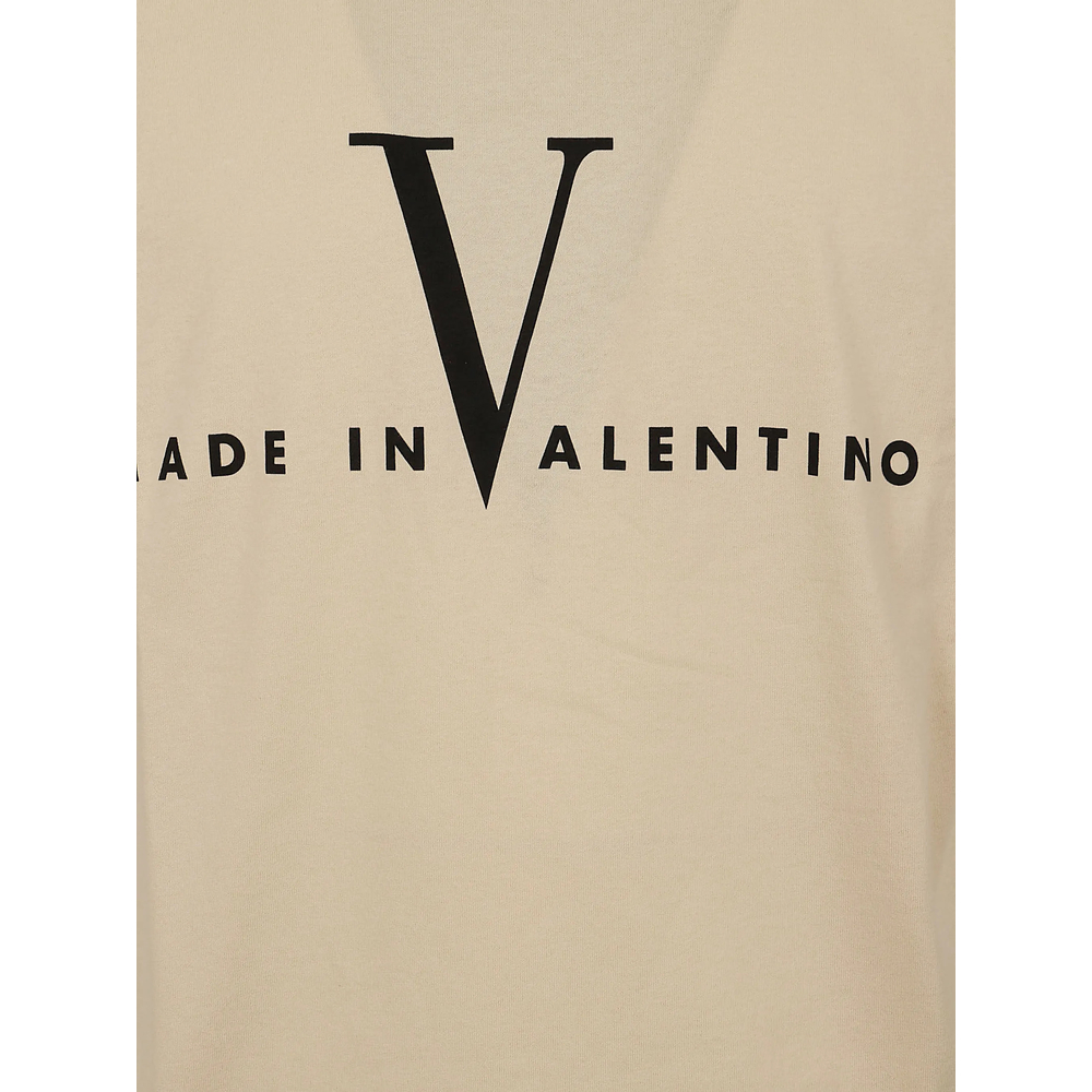 Made In Valentino-Print T-Shirt