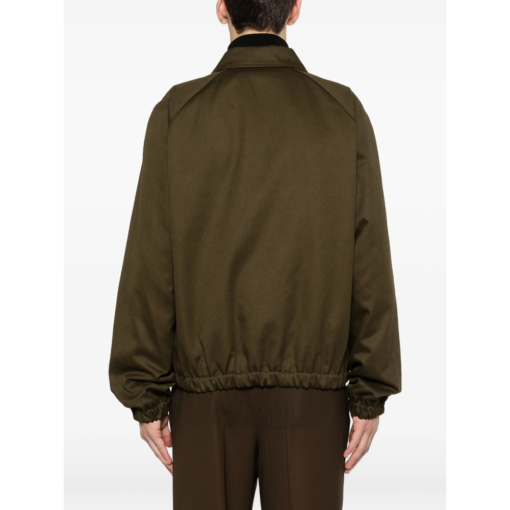 Zip-Fastening Bomber Jacket