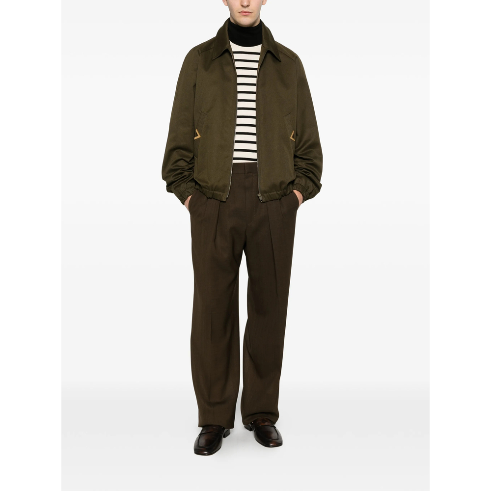Zip-Fastening Bomber Jacket